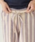 インド ストライププリント イージーパンツ