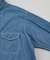 【Japan Exclusive】Chambray Work Shirt Indigo Produced by 金子恵治