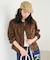 レザレット 2WAY ショートブルゾン