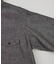 【Japan Exclusive】Chambray Work Shirt Black Pigment Produced by 金子恵治