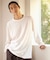 SUPER MERINO WOOL×INKEEP クルーネック ロングスリーブTシャツ