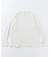 SUPER MERINO WOOL×INKEEP クルーネック ロングスリーブTシャツ