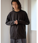 SUPER MERINO WOOL×INKEEP クルーネック ロングスリーブTシャツ
