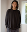 SUPER MERINO WOOL×INKEEP クルーネック ロングスリーブTシャツ
