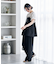 接触冷感/UV LINEN TOUCH ビスチェ パンツ セットアップ