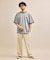 別注 シューズ バックプリント クルーネックTシャツ