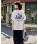 別注 シューズ バックプリント クルーネックTシャツ