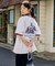 別注 シューズ バックプリント クルーネックTシャツ