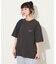 別注 シューズ バックプリント クルーネックTシャツ
