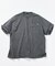 ビッグシルエット ピグメントダイ ヒドゥンロゴ ショートスリーブ ポケットTシャツ