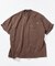 ビッグシルエット ピグメントダイ ヒドゥンロゴ ショートスリーブ ポケットTシャツ