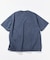 ビッグシルエット ピグメントダイ ヒドゥンロゴ ショートスリーブ ポケットTシャツ