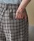 Gramps チェックパンツ＜セットアップ対応＞