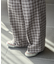 Gramps チェックパンツ＜セットアップ対応＞