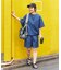 別注 UVカット デニムライク ショーツセットアップ