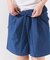 別注 UVカット デニムライク ショーツセットアップ