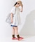 インドボイル バックオープン ティアードミニワンピース