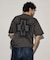 別注 バックプリント スピンドルTシャツ ソロテックス(R)×カルキュロ(R)素材/吸汗速乾/軽量