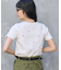 ミニハート刺繍 リブ Tシャツ