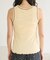 別注 配色 メロー リブタンクトップ