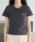 別注 配色メロー リブ半袖Tシャツ