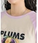 別注 シアー ラグランプリントTシャツ