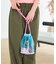 【3月5日12:00～販売開始】別注 クリア 巾着バッグ