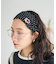 【3月5日12:00～販売開始】別注 ドット フライス ヘアバンド