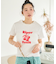 【3月5日12:00～販売開始】別注 シャーリング ロゴTシャツ