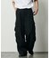 Quick Dry Fabric ワイドシルエット ポリリップクロス カーゴパンツ/UVカット/速乾 【限定展開】