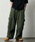 Quick Dry Fabric ワイドシルエット ポリリップクロス カーゴパンツ/UVカット/速乾 【限定展開】