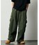 Quick Dry Fabric ワイドシルエット ポリリップクロス カーゴパンツ/UVカット/速乾 【限定展開】