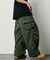 Quick Dry Fabric ワイドシルエット ポリリップクロス カーゴパンツ/UVカット/速乾 【限定展開】