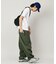 Quick Dry Fabric ワイドシルエット ポリリップクロス ミリタリーサーカスパンツ/UVカット/速乾 【限定展開】