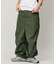 Quick Dry Fabric ワイドシルエット ポリリップクロス ミリタリーサーカスパンツ/UVカット/速乾 【限定展開】