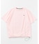 別注 ワンポイントロゴ スピンドル付き クルーネック 半袖Tシャツ 吸水性 接触冷感 リラックスシルエット