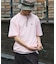別注 ワンポイントロゴ スピンドル付き クルーネック 半袖Tシャツ 吸水性 接触冷感 リラックスシルエット