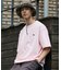 別注 ワンポイントロゴ スピンドル付き クルーネック 半袖Tシャツ 吸水性 接触冷感 リラックスシルエット