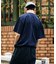 別注 ワンポイントロゴ スピンドル付き クルーネック 半袖Tシャツ 吸水性 接触冷感 リラックスシルエット