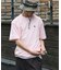 別注 ワンポイントロゴ スピンドル付き クルーネック 半袖Tシャツ 吸水性 接触冷感 リラックスシルエット