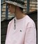 別注 ワンポイントロゴ スピンドル付き クルーネック 半袖Tシャツ 吸水性 接触冷感 リラックスシルエット