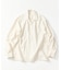 LINEN COTTON OPEN COLLAR SHIRT【セットアップ対応】