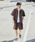 LINEN COTTON OPEN COLLAR SS SHIRT