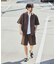 LINEN COTTON OPEN COLLAR SS SHIRT