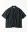 LINEN COTTON OPEN COLLAR SS SHIRT