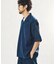 LINEN COTTON OPEN COLLAR SS SHIRT