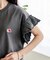 別注 ピグメントフリルTシャツ