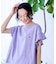 別注 ピグメントフリルTシャツ