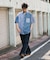 別注 SMU PT-20 DENIM WIDE WORK PANTS