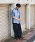 別注 SMU PT-20 DENIM WIDE WORK PANTS